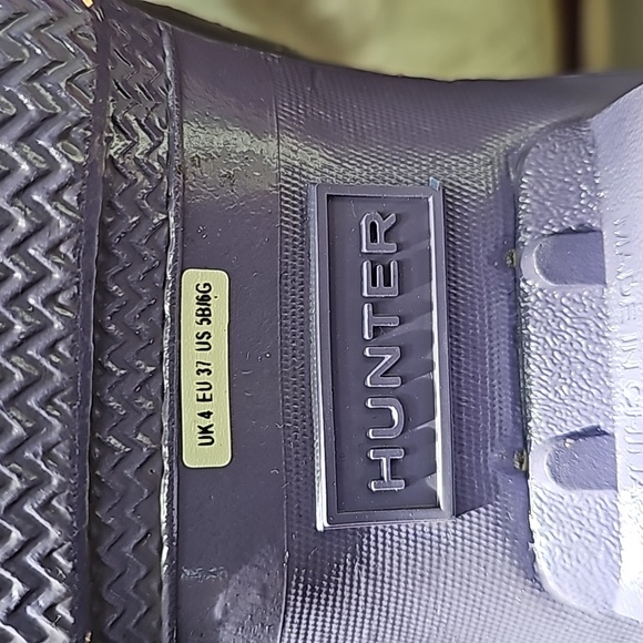 NWT Girls Purple Glitter Hunter Boots - Picture 5 of 6